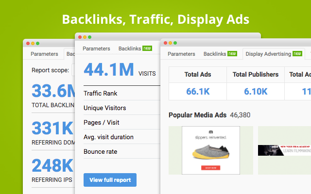 اکستنشن و افزونه seoquake برای ترافیک ارگانیک و backlinks