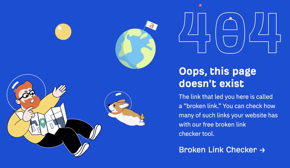 brokenlink 404 page