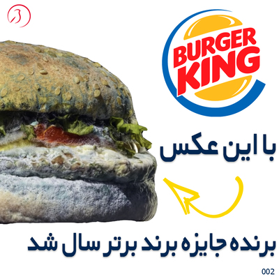 بررسی یک کمپین تبلیغاتی موفق  کمپین برند برگر کینگ با کپک!