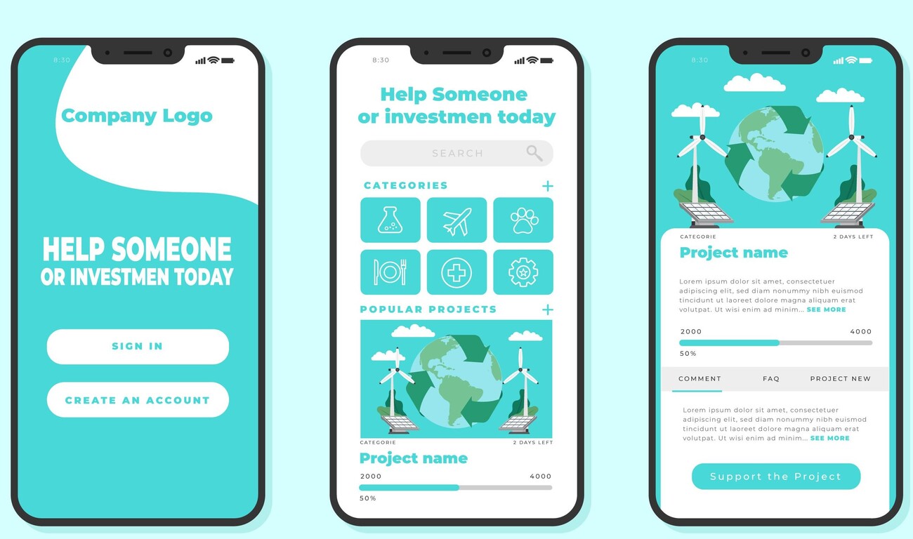 خدمات طراحی اپلیکیشن تارنماگستر